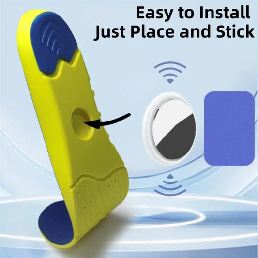 1 Pair Anti-Lost Insoles for Airtag Secure Fit Soft Hidden Locator Holder Breathable Sweat-Absorbent Shoes Insert