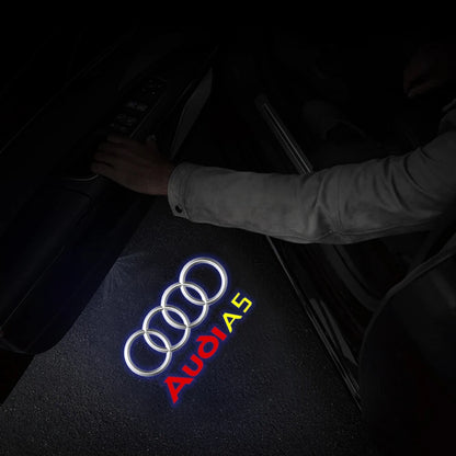 LED Car Door Logo Welcome Lights Auto Laser Projector Lamp For Audi Sline S3 S4 S5 S6 S7 RS Q7 Q5 Q3 A4 B8 8P A3 A6 C7 A5 A6L