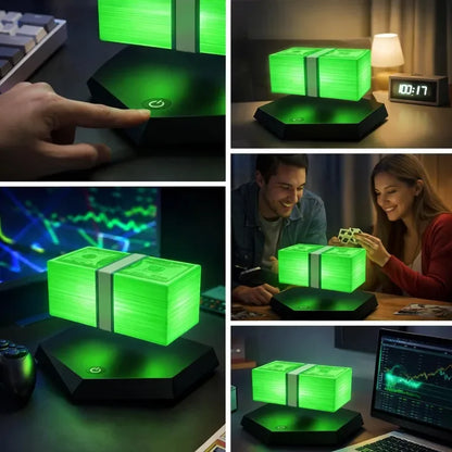 Floating Money Lamp Maglev Golden Lantern Grand Theft Auto Game Peripheral TK Same As Grand Theft Auto Gifts for Clients Friend