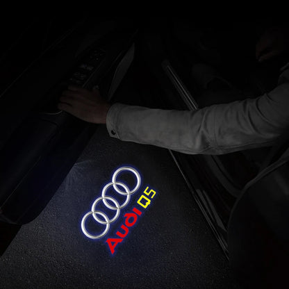LED Car Door Logo Welcome Lights Auto Laser Projector Lamp For Audi Sline S3 S4 S5 S6 S7 RS Q7 Q5 Q3 A4 B8 8P A3 A6 C7 A5 A6L