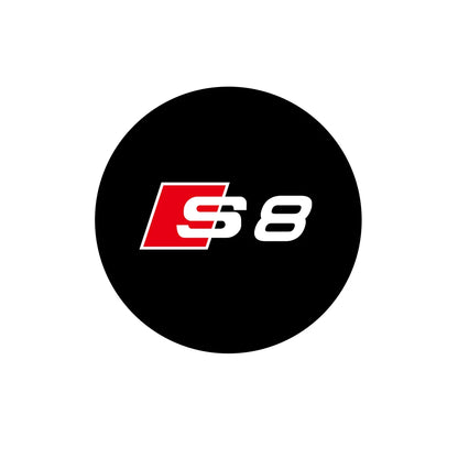 LED Car Door Logo Welcome Lights Auto Laser Projector Lamp For Audi Sline S3 S4 S5 S6 S7 RS Q7 Q5 Q3 A4 B8 8P A3 A6 C7 A5 A6L