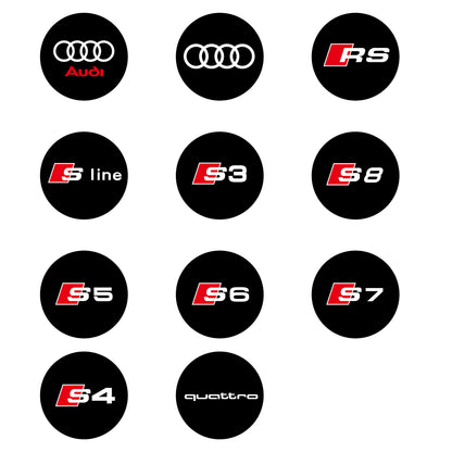 LED Car Door Logo Welcome Lights Auto Laser Projector Lamp For Audi Sline S3 S4 S5 S6 S7 RS Q7 Q5 Q3 A4 B8 8P A3 A6 C7 A5 A6L