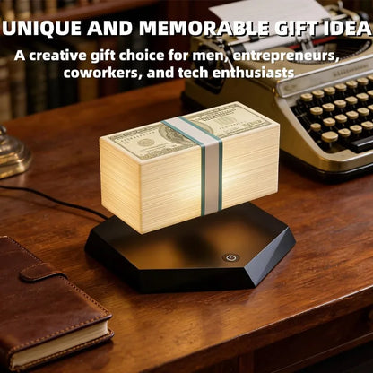 Floating Money Lamp Maglev Golden Lantern Grand Theft Auto Game Peripheral TK Same As Grand Theft Auto Gifts for Clients Friend