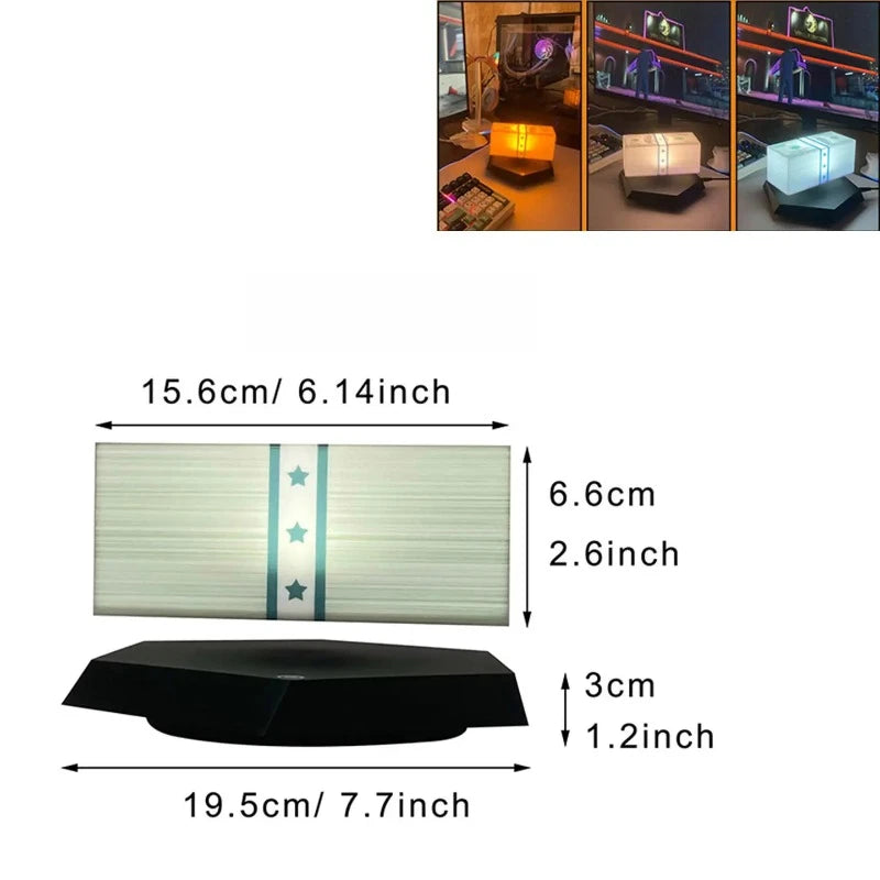 Floating Money Lamp Maglev Golden Lantern Grand Theft Auto Game Peripheral TK Same As Grand Theft Auto Gifts for Clients Friend